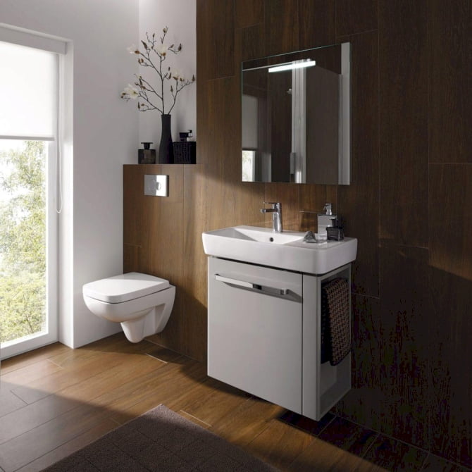 Wandtiefspül-WC Renova Compact Square