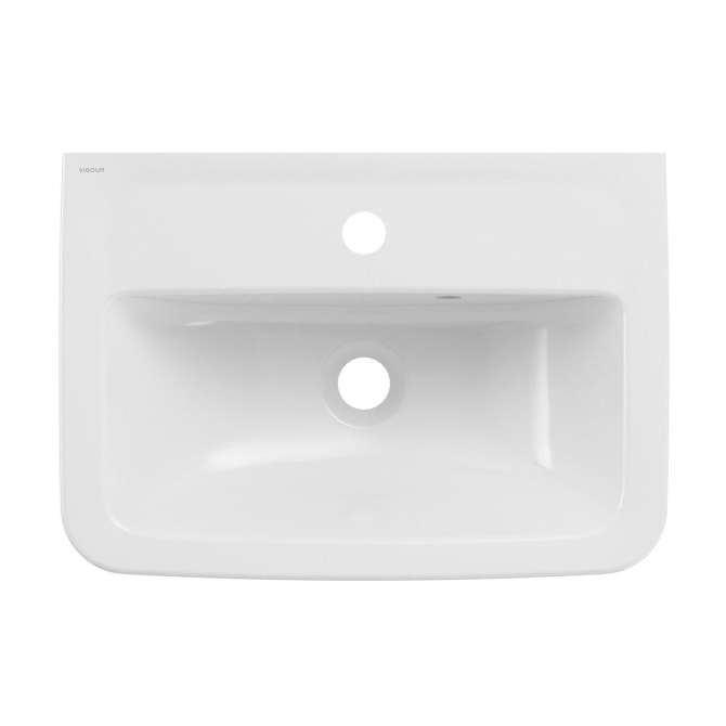 Handwaschbecken clivia eckig 50x35 cm