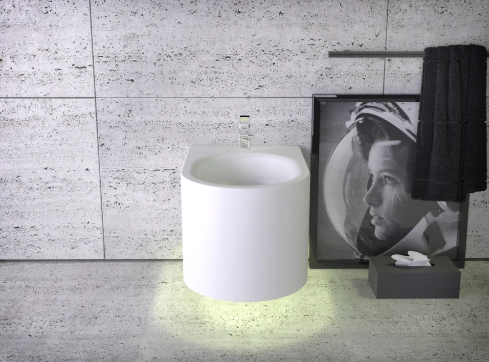 MOON Bidet wandhängendes Design