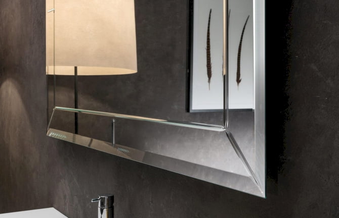 Spiegel PIEGAMI gebogen Re. oder Li.