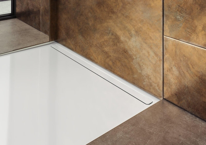 Duschfläche Stahl Nexsys 120x90cm