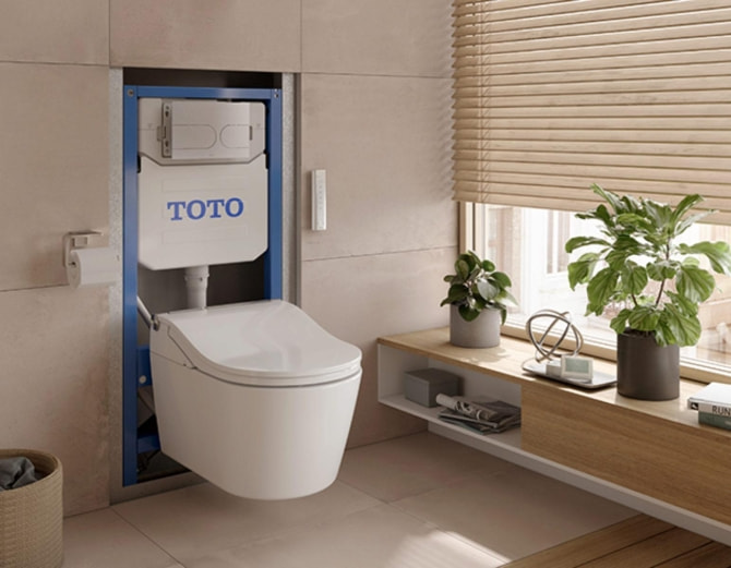 TOTO RP Wand-WC randlos weiß