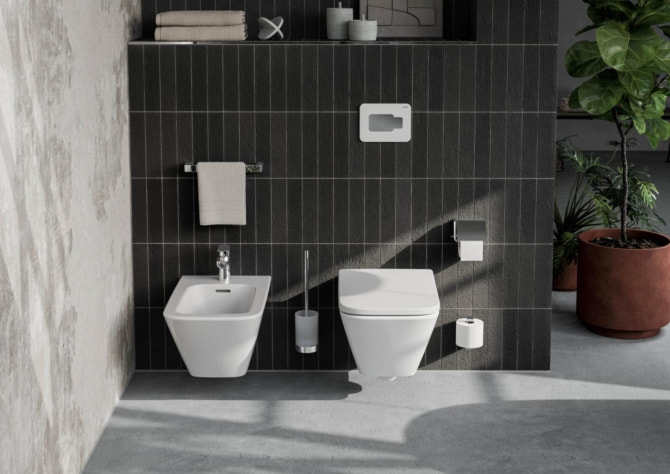 Wand-Bidet derby V3 edge weiss