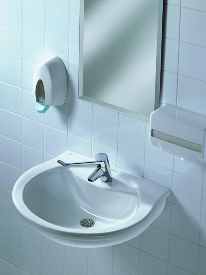 Einhand-WT-Batterie CeraPlus Med