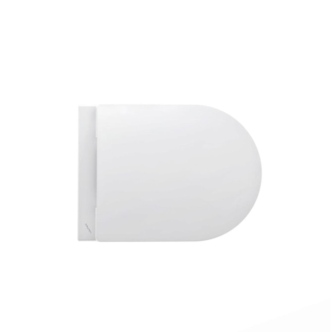 Wand-WC Pro Compact weiss spülrandlos