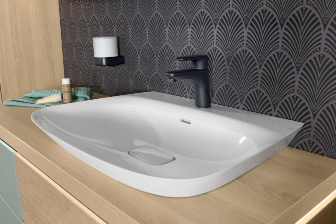 Einhand-Waschtischbatterie derby style