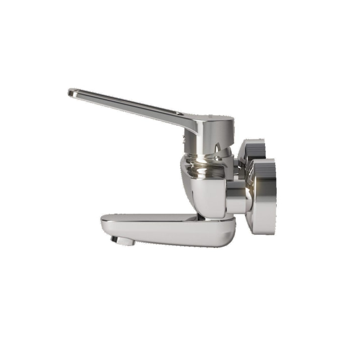 Einhand-Wandbatterie derby plus m. Hebel