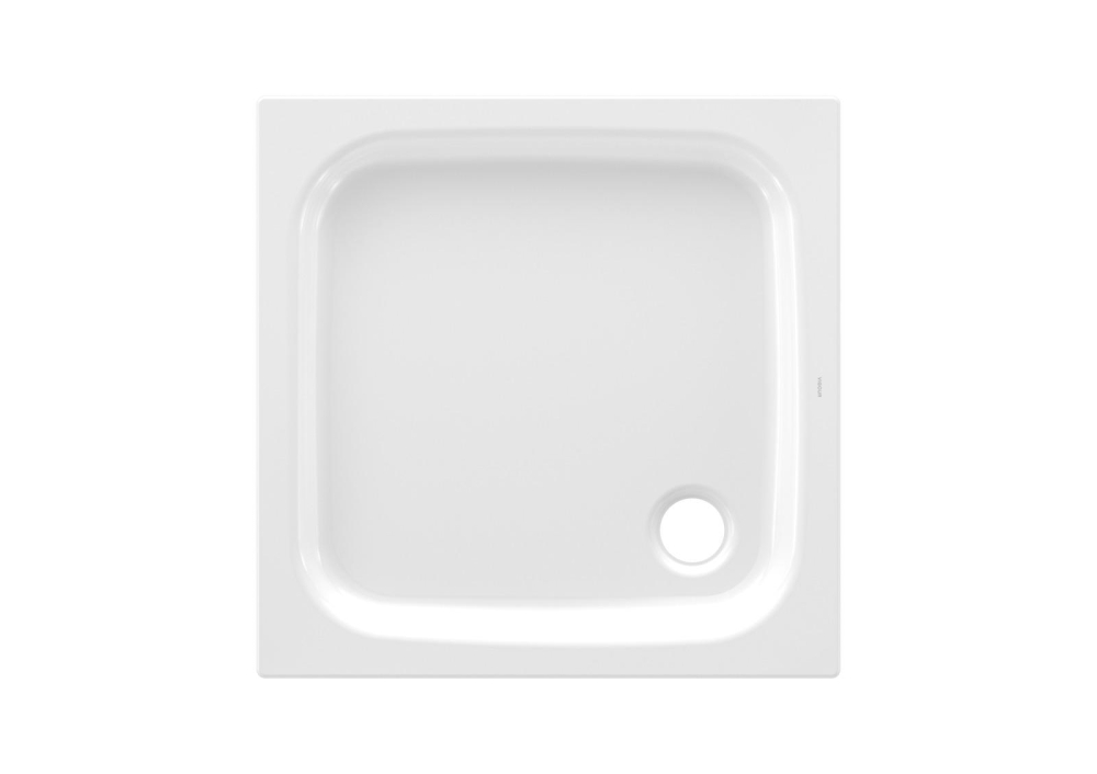 Duschwanne Stahl clivia 80x80x6.5cm