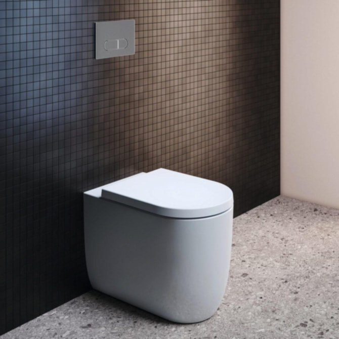 Standtiefspül-WC Blend Curve AquaBlade