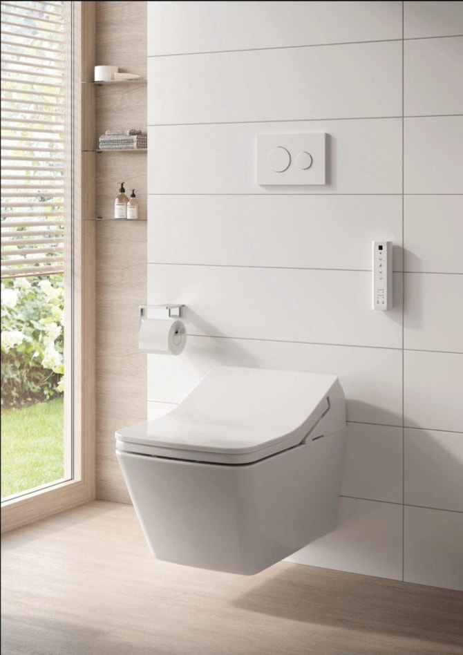 TOTO SP Wand-WC randlos weiß