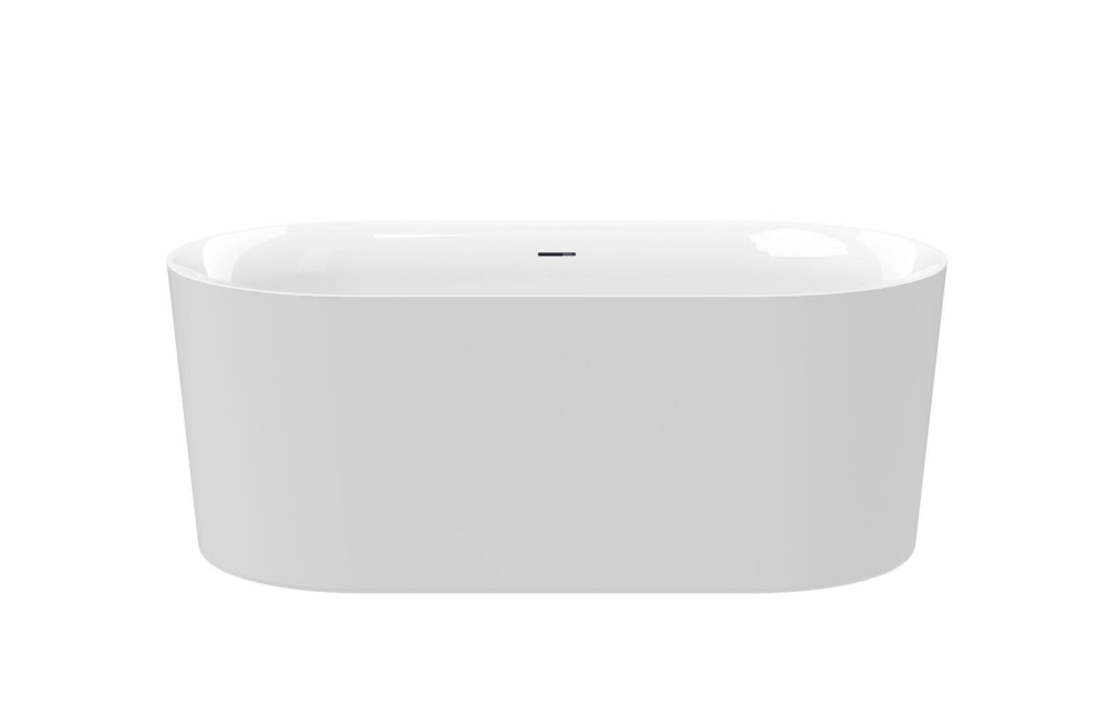 BW Chill XS 155x80cm freist. weiss