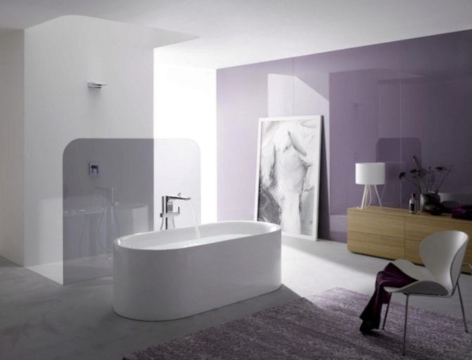 Badewanne Stahl BetteLux oval Silhouette