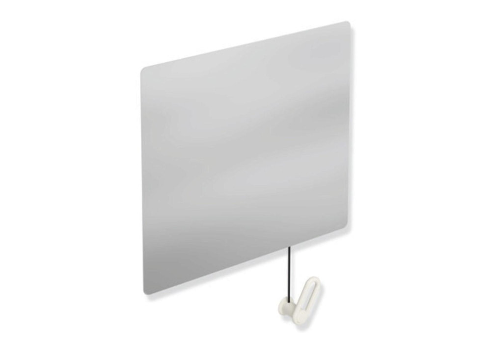 Kippspiegel Hewi 54x60cm reinweiss
