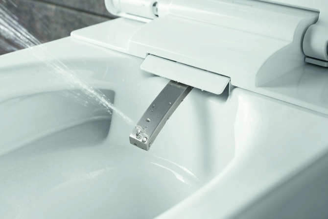 derby AQUAWASH Dusch-Wand-WC komplett