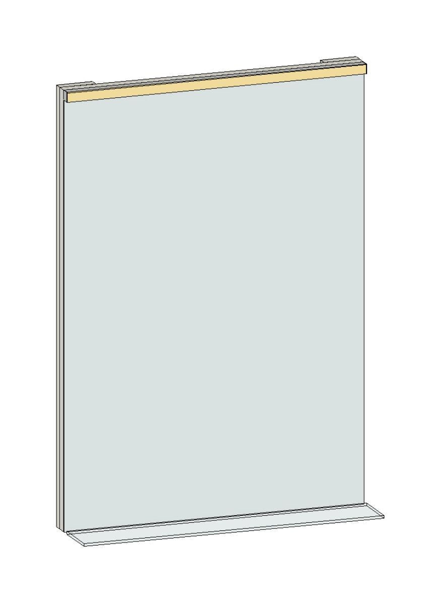 Flächenspiegel clivia 600mm