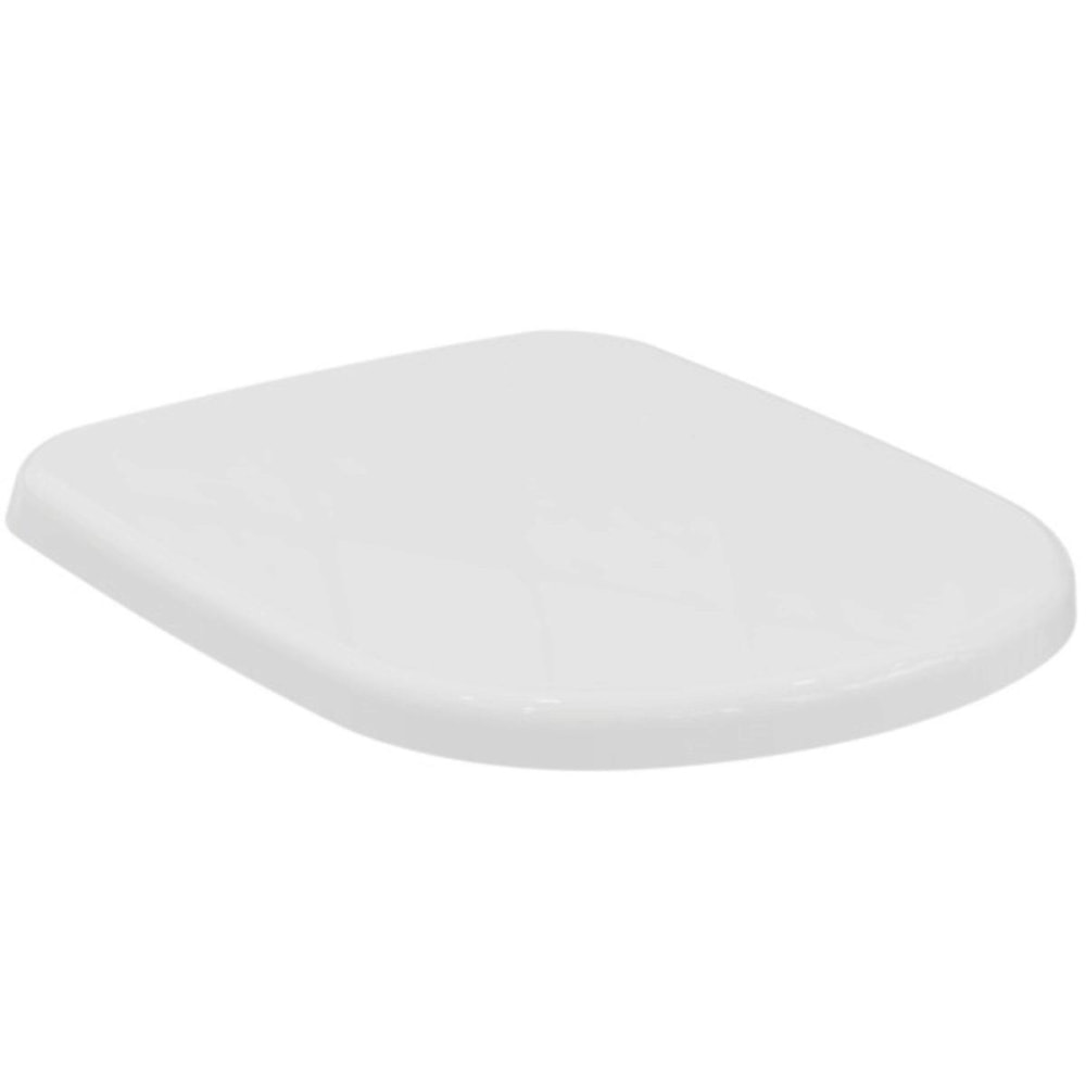 WC-Sitz Eurovit-Plus eckig m.Deckel weiß