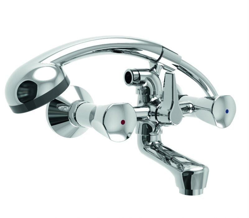 Zweig.Badebatterie indiv.1.0 verchr.m.BG