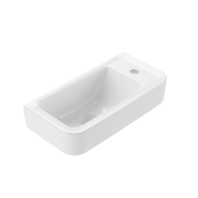 Handwaschbecken clivia eckig 50x25 cm