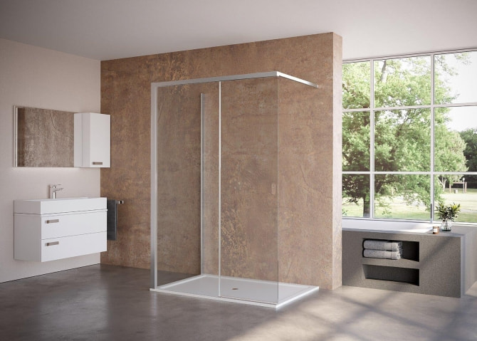 Seitenwand f.Gleittür frei.V2 1000x2000