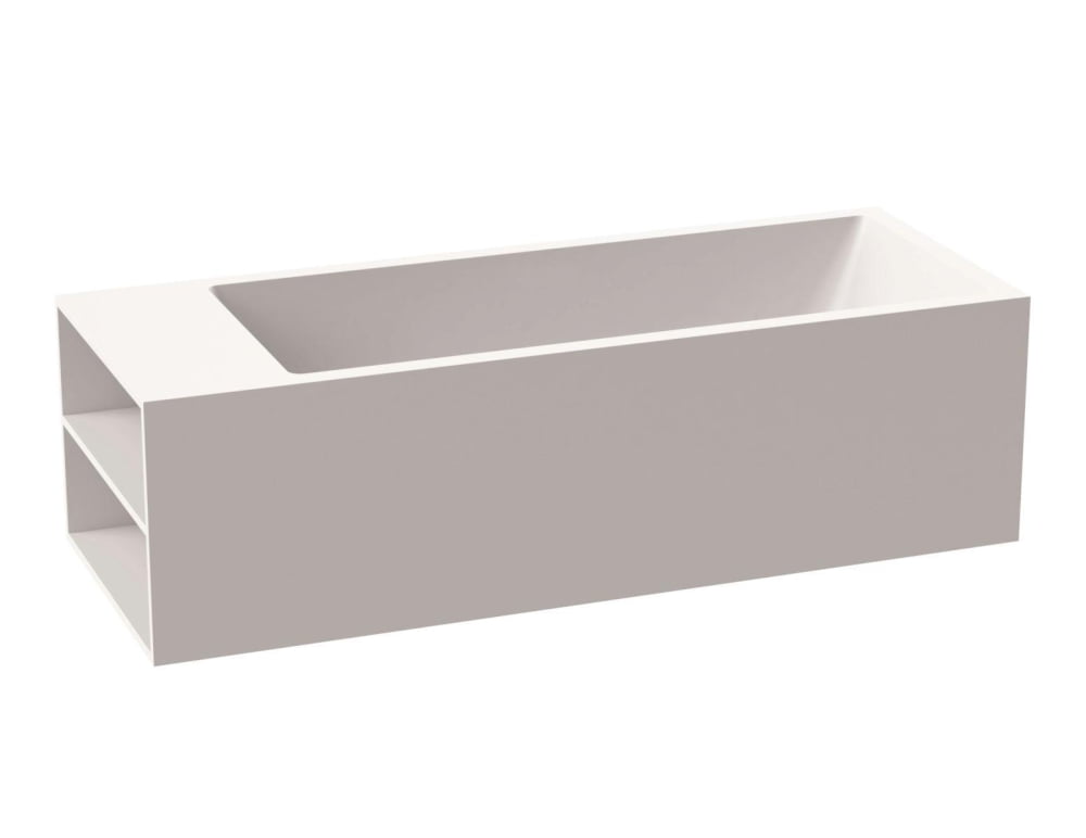 Badewanne MW white freistehend 198x80cm